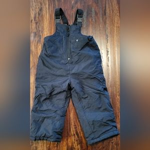 BIG CHILL OUTERWEAR SNOWSUIT BLACK EXCELLENT CONDITION SZ 2T